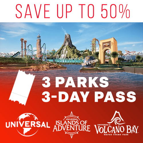 Last Chance! Save Up to $150 on 3-Park Universal Orlando Tickets