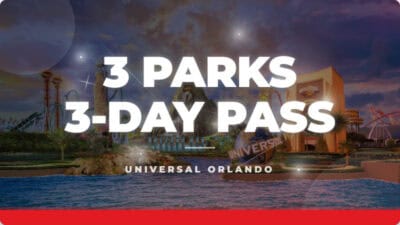 Universal Studios 3 Days Pass Special