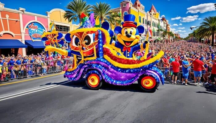 Parade and show schedules