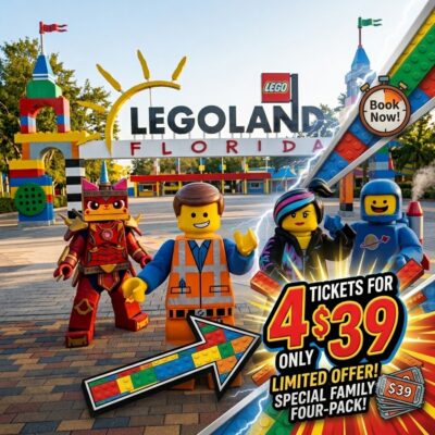 Legoland Family Pack 4 Tickets | $39.00